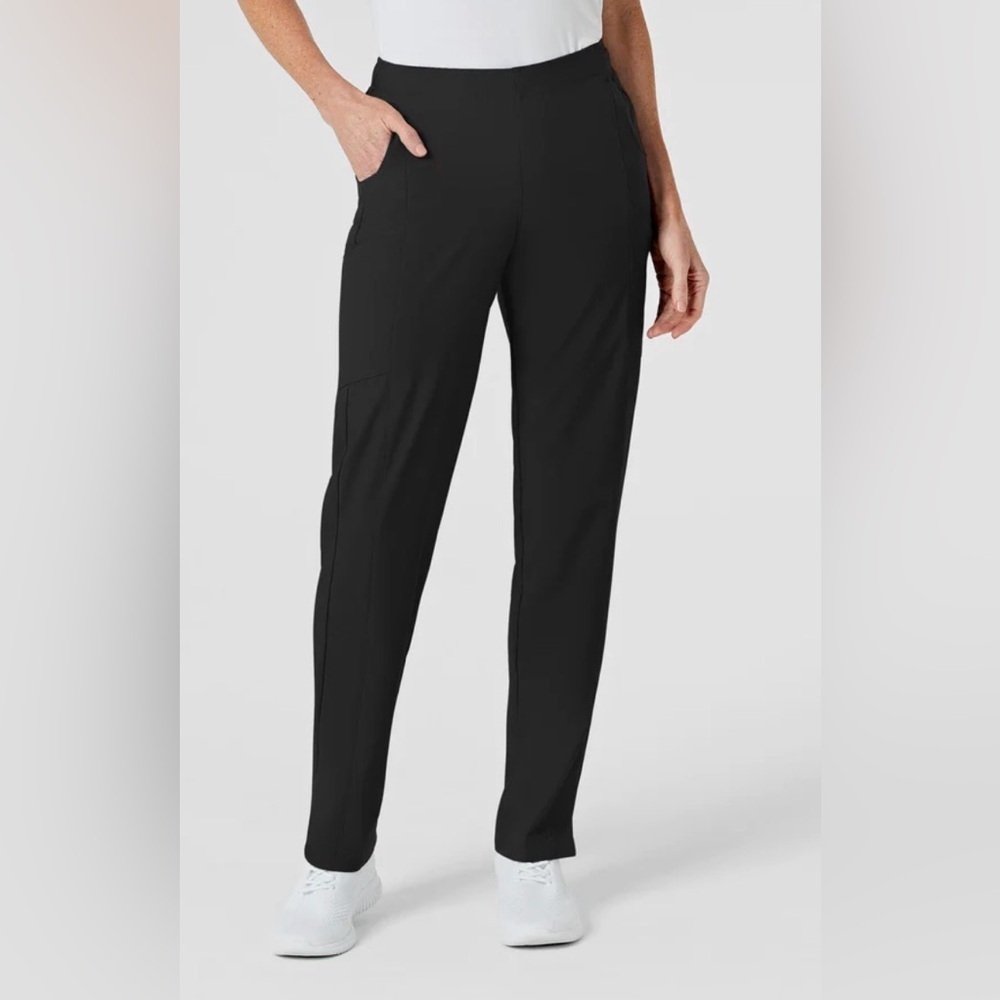 Wink W123 Women's Flat Front Cargo Scrub Pant L